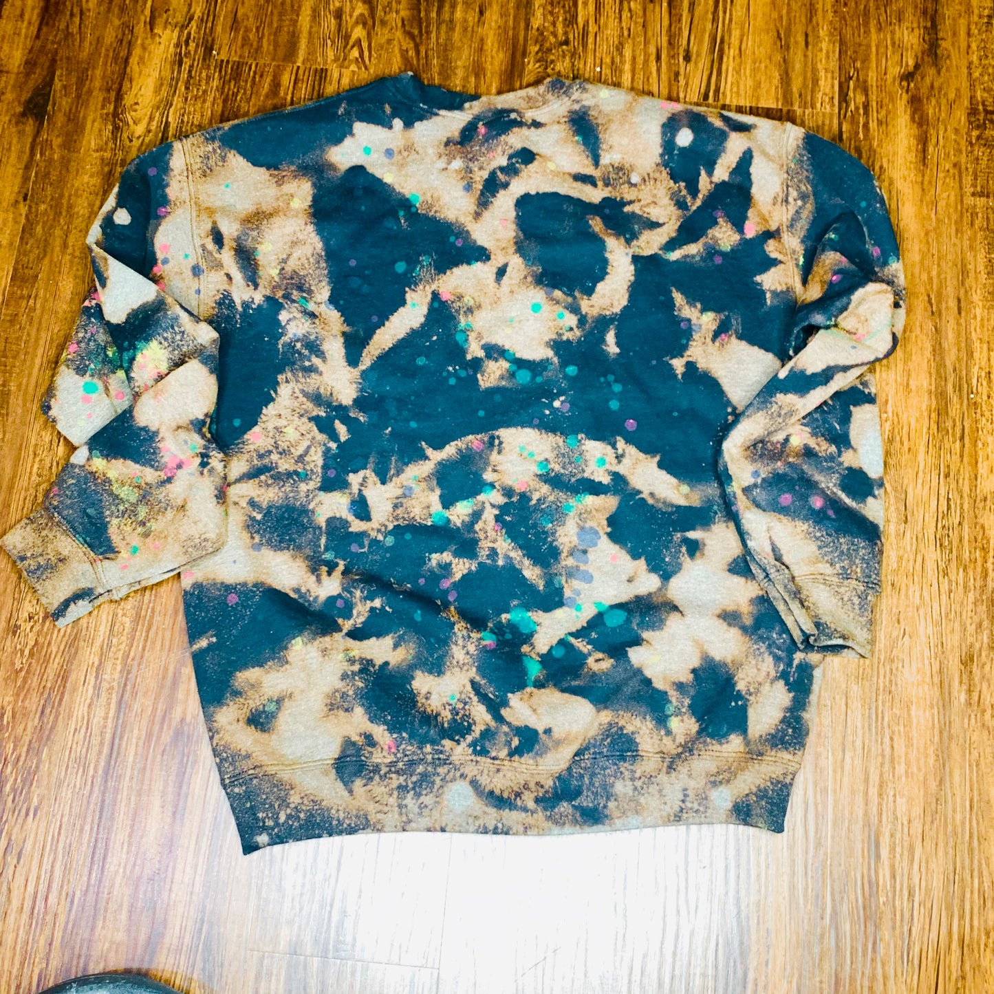 AUTISM NUTRITION CREWNECK (MULTICOLOR SPLATTER)