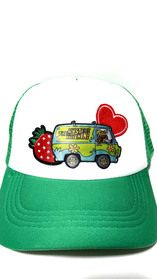 Mystery Machine + Strawberry + Heart