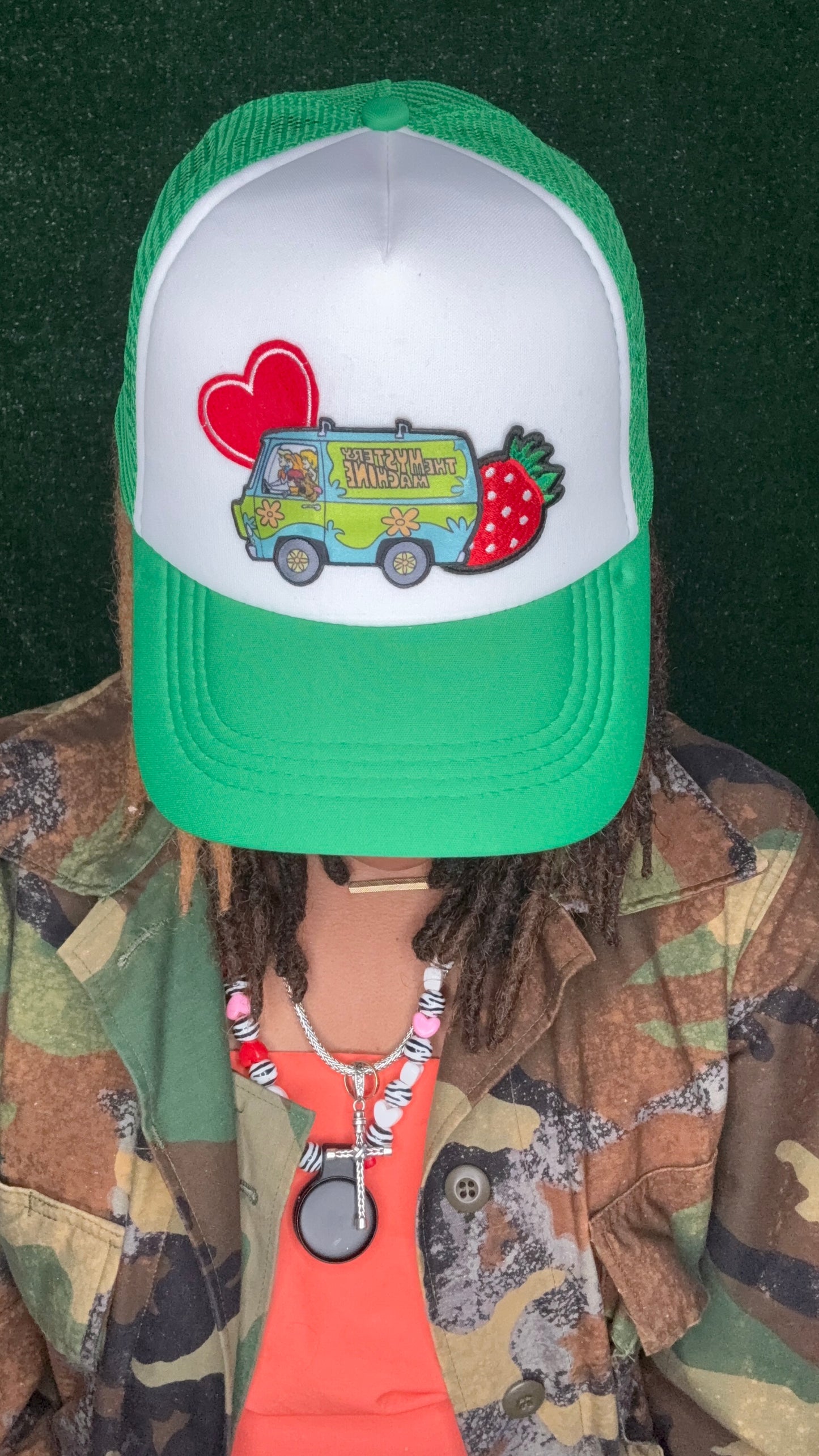 Mystery Machine + Strawberry + Heart
