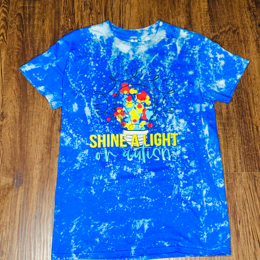SHINE A LIGHT TEE (BLUE)