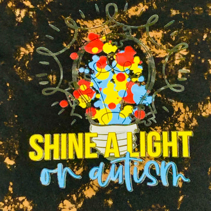 Spectrum Tee – Shine A Light (Black Splatter)