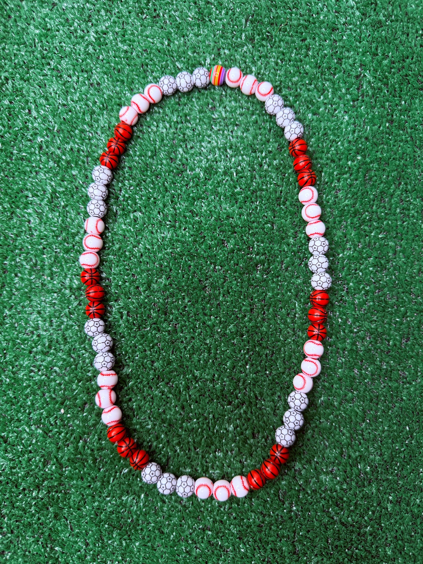 Hudson's Game Day| Triple Play Sport Necklace
